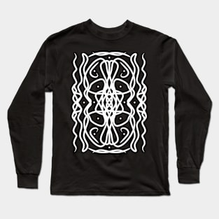 Lines Art 4 Long Sleeve T-Shirt